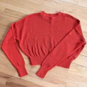 Madewell Women’s Orange/Red Sweater XXS